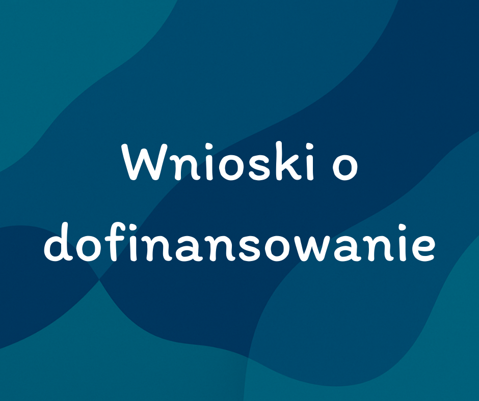 Pisanie wniosków o dofinansowanie